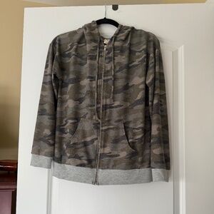 7th Ray Camo Zippered Hoodie